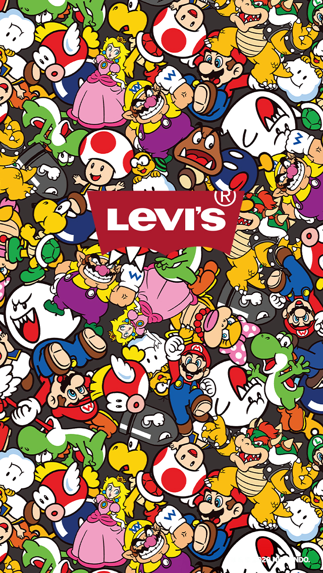 my.nintendo.com/Wallpaper - Levis x Super Mario - [1]/Levis_Super_Mario_Wallpaper_1_[640x1136].jpg